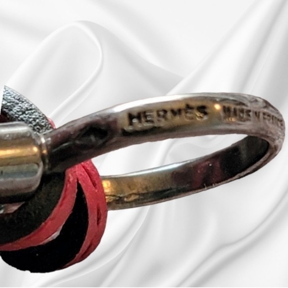 HERMES |•| VINTAGE 70’s STERLING MAGNIFYING LOUPE LANIERE - Picture 2 of 6